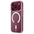 Custodia Tactical MagForce 2.0 per iPhone 17 Pro/18 Pro - Borgogna / Trasparente