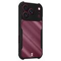 Custodia Tactical Quantum Stealth per iPhone 17 Pro/18 Pro con angoli rinforzati - trasparente / nera