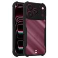 Custodia Tactical Quantum Stealth per iPhone 17 Pro/18 Pro con angoli rinforzati - trasparente / nera