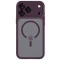 Custodia Tech-Protect MagPeak MagSafe CC per iPhone 17 Pro/18 Pro - Ciliegia scura opaca