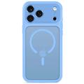 Custodia Tech-Protect MagPeak MagSafe CC per iPhone 17 Pro/18 Pro - Azzurro opaco