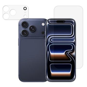 2-in-1 Set Proteggi Schermo in Vetro Temperato e Obiettivo Della Fotocamera per iPhone 17 Pro