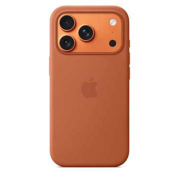 Custodia in Silicone per iPhone 17 Pro Apple con MagSafe MGFJ4ZM/A - Terracotta