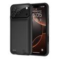 Custodia per batteria di backup per iPhone 17 Pro - 6000mAh - Nero