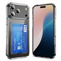 Custodia trasparente con porta carte per iPhone 17 Pro