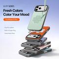 Custodia per iPhone 17 Pro Dux Ducis Luvy con anello per le dita e cinturino per la mano