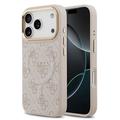 Custodia iPhone 17 Pro Guess 4G Gold Frame - Compatibile con MagSafe - Rosa