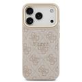 Custodia iPhone 17 Pro Guess 4G Gold Frame - Compatibile con MagSafe - Rosa
