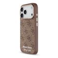 Custodia iPhone 17 Pro Guess 4G Strap Limited Edition - Compatibile con MagSafe - Marrone