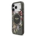 Custodia iPhone 17 Pro Guess IML Flowers con cinturino in perla