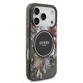 Custodia iPhone 17 Pro Guess IML Flowers con cinturino in perla