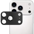 Protezione completa per obiettivo della fotocamera iPhone 17 Pro Imak in metallo e vetro temperato - Nero