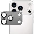 Protezione completa per obiettivo della fotocamera iPhone 17 Pro Imak in metallo e vetro temperato - Grigio