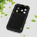 Custodia ibrida iPhone 17 Pro Love Mei Powerful - Nera