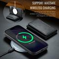 Custodia MagKing K2 MagSafe per iPhone 17 Pro con portafoglio staccabile - Nera