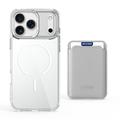 Custodia MagSafe per iPhone 17 Pro con portacarte - Trasparente