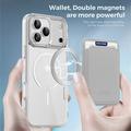 Custodia MagSafe per iPhone 17 Pro con portacarte - Trasparente