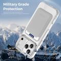 Custodia MagSafe per iPhone 17 Pro con portacarte - Trasparente