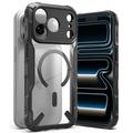 Custodia ibrida Ringke Fusion X MagSafe per iPhone 17 Pro Max/18 Pro Max - Nera