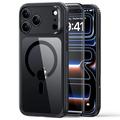 Set ibrido iPhone 17 Pro Max/18 Pro Max ESR HaloLock MagSafe Classic - Trasparente Nero