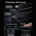 Set ibrido iPhone 17 Pro Max/18 Pro Max ESR HaloLock MagSafe Classic - Trasparente Nero
