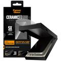 Protezione per schermo iPhone 17 Pro Max/18 Pro Max PanzerGlass Ceramic II Ultra-Wide Fit con FastFit In-A-Box - 9H - Bordi neri