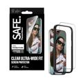 Proteggi schermo in vetro temperato per iPhone 17 Pro Max/18 Pro Max PanzerGlass Safe Ultra-Wide Fit - 9H - Bordo nero