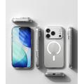 Custodia ibrida magnetica Ringke Fusion per iPhone 17 Pro Max/18 Pro Max - Transparente