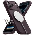 Custodia MagSafe in silicone liquido Ringke per iPhone 17 Pro Max/18 Pro Max - Borgogna