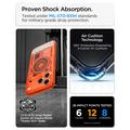 Custodia Spigen Ultra Hybrid MagSafe per iPhone 17 Pro Max/18 Pro Max - C-One Mandarino