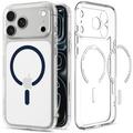 Custodia Spigen Ultra Hybrid MagSafe per iPhone 17 Pro Max/18 Pro Max - Blu intenso / Trasparente