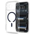 Custodia Spigen Ultra Hybrid MagSafe per iPhone 17 Pro Max/18 Pro Max - Blu intenso / Trasparente