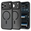 Custodia Spigen Ultra Hybrid MagSafe per iPhone 17 Pro Max/18 Pro Max - Nero satinato