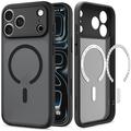 Custodia Spigen Ultra Hybrid MagSafe per iPhone 17 Pro Max/18 Pro Max - Nero satinato