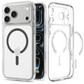 Custodia Spigen Ultra Hybrid MagSafe per iPhone 17 Pro Max/18 Pro Max - Grafite / Trasparente
