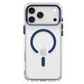 Custodia MagSafe Spigen Ultra Hybrid Optik S per iPhone 17 Pro Max/18 Pro Max - Blu intenso / Trasparente