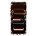 Custodia MagSafe Spigen Ultra Hybrid Optik S per iPhone 17 Pro Max/18 Pro Max - Arancione / Trasparente
