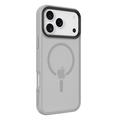 Custodia Tactical MagForce Hyperstealth per iPhone 17 Pro Max/18 Pro Max - Compatibile con MagSafe - Grigio Chiaro