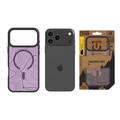 Custodia ibrida iPhone 17 Pro Max/18 Pro Max Tactical MagForce Hyperstealth Sika - Compatibile con MagSafe - Borgogna