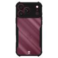 Custodia Tactical Quantum Stealth per iPhone 17 Pro Max/18 Pro Max con angoli rinforzati - trasparente / nera