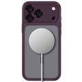 Custodia Tech-Protect MagPeak MagSafe CC per iPhone 17 Pro Max/18 Pro Max - Ciliegia scura opaca