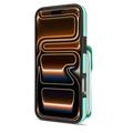 Custodia iPhone 17 Pro Max Tutto in uno con portafoglio e cinturino - Menta