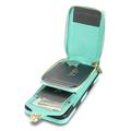 Custodia iPhone 17 Pro Max Tutto in uno con portafoglio e cinturino - Menta