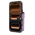 Custodia iPhone 17 Pro Max/18 Pro Max Tutto in uno con portafoglio e cinturino - Viola