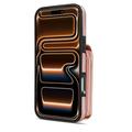 Custodia iPhone 17 Pro Max Tutto in uno con portafoglio e cinturino - Oro rosa