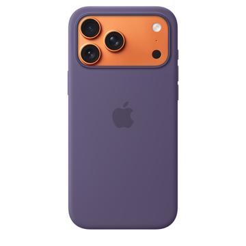 Custodia in Silicone per iPhone 17 Pro Max Apple con MagSafe MGFN4ZM/A - viola nebbia