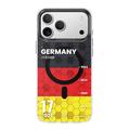 Custodia in TPU Benks D3 MagSafe a forma di pallone da football per iPhone 17 Pro Max - Germania