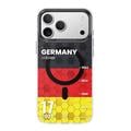 Custodia in TPU Benks D3 MagSafe a forma di pallone da football per iPhone 17 Pro Max - Germania