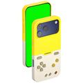 Custodia per iPhone 17 Pro Max BitmoLab GameBaby - Gialla