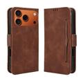 Custodia a portafoglio per iPhone 17 Pro Max - Marrone